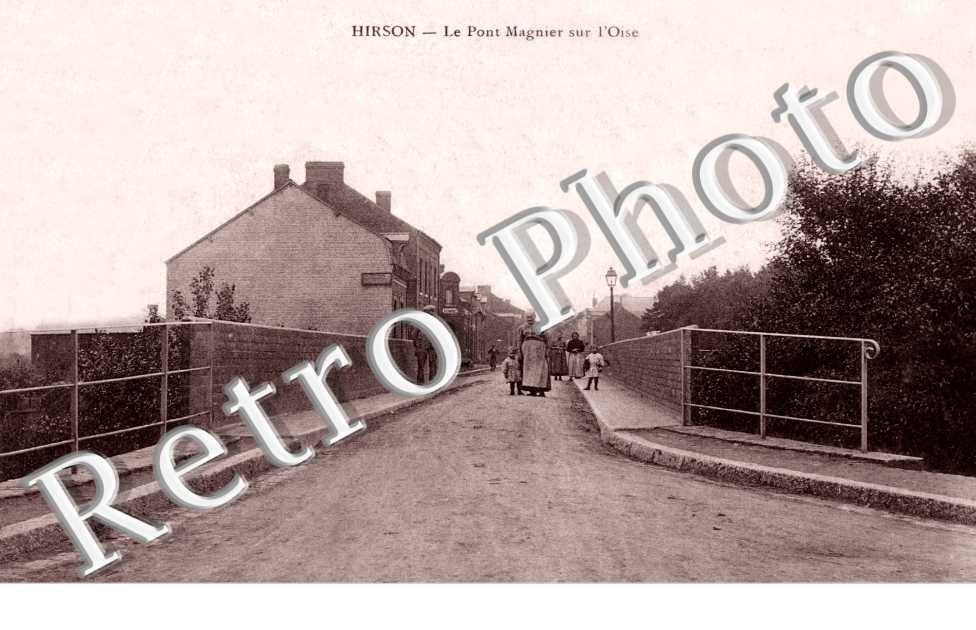 Le Pont Magnier sur l'Oise