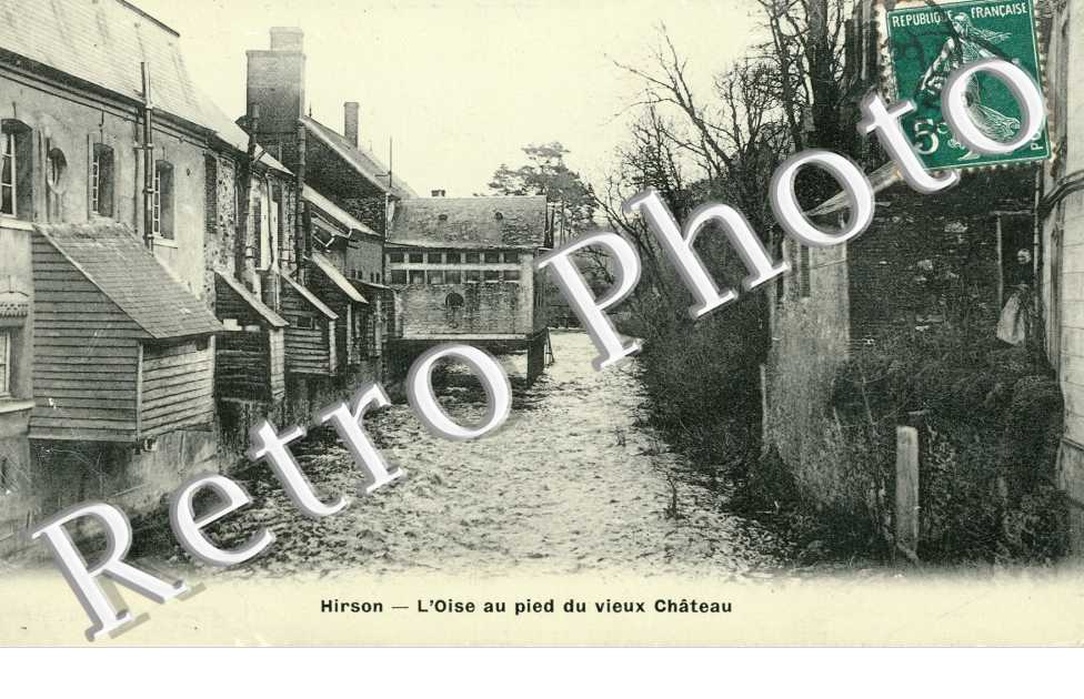 L'Oise au pied du Vieux Chateau