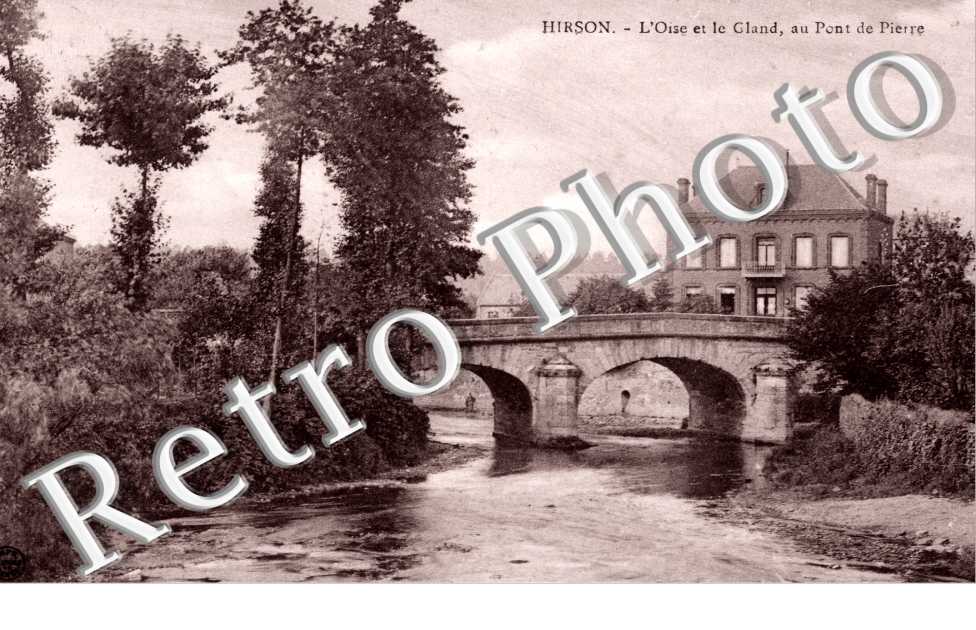 L'Oise et le Gland au Pont de Pierre