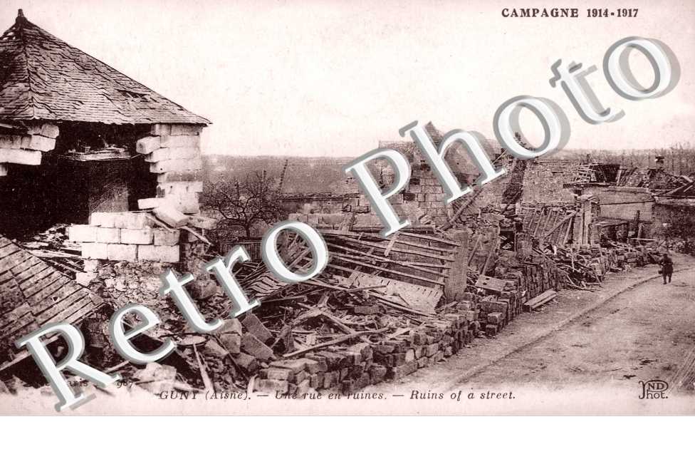 Rue en ruines