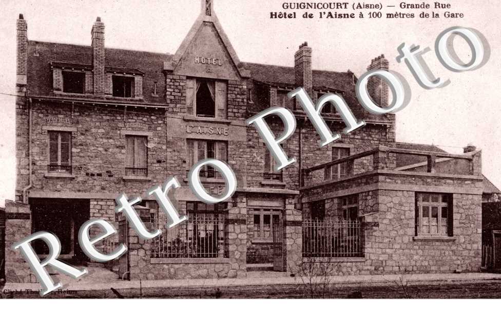 Grande Rue et Hotel de l'Aisne