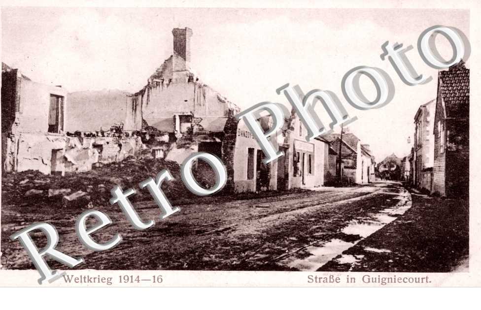 Une rue en 1916