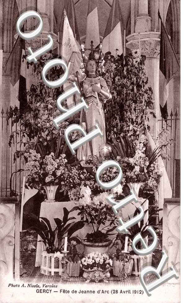 Fete de Jeanne d'Arc  28 avril 1912