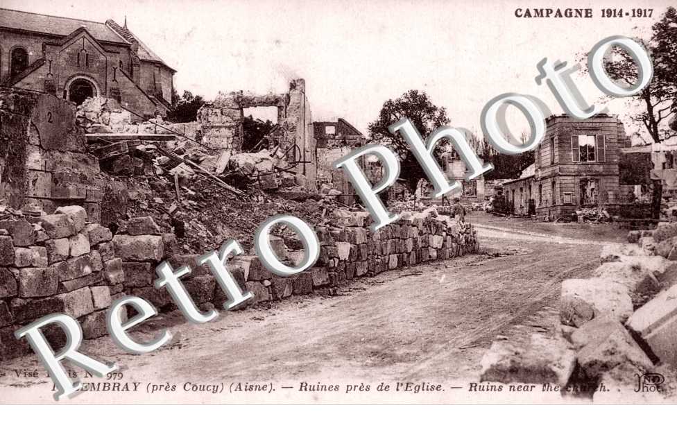 ruines près de l'église