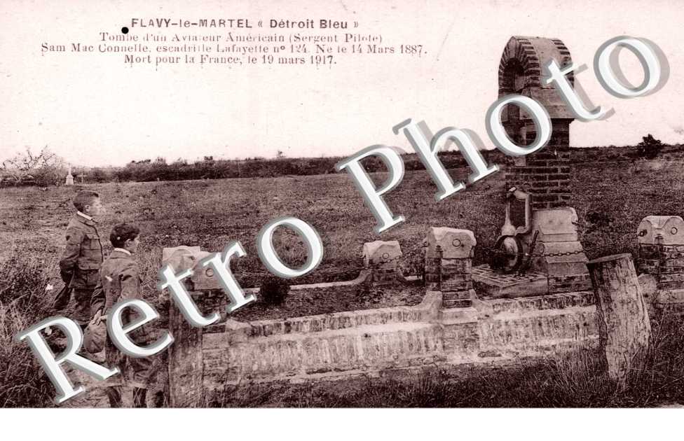 Detroit Bleu - Tombe d'un aviateur americain