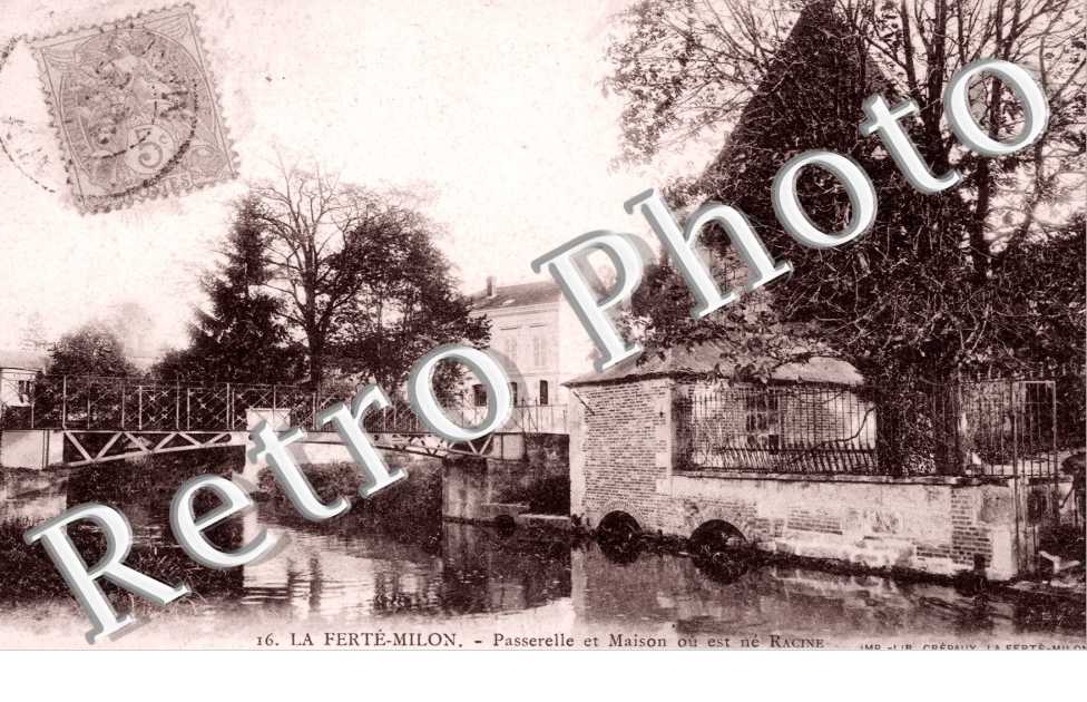 Passerelle et Maison ou est ne Racine