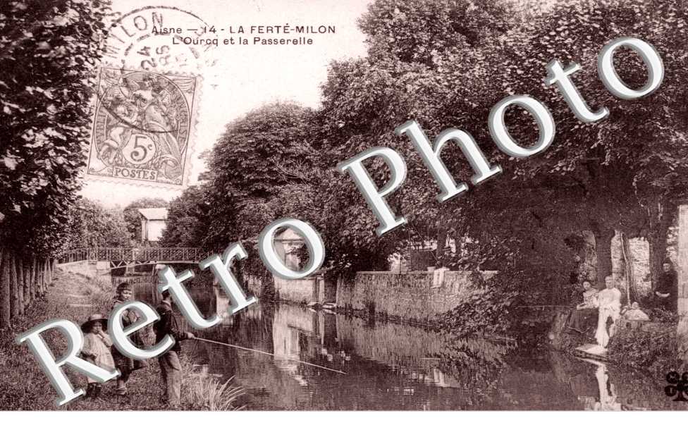 L'Ourcq et la Passerelle