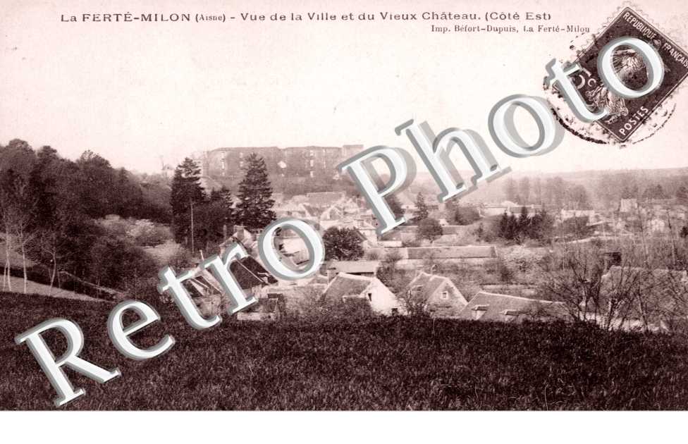 Vue de la Ville et du Vieux Chateau