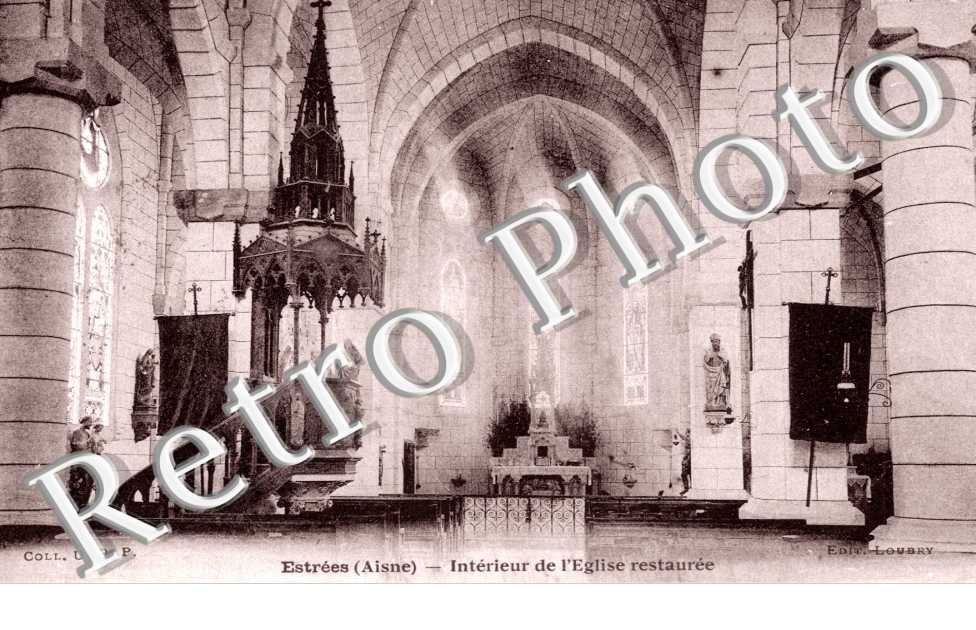 Interieur de l'Eglise restauree