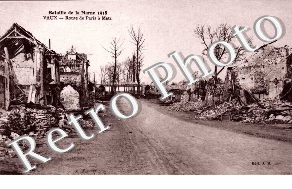 Vaux - Route de Paris a Metz