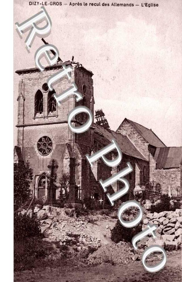 apres le recul des allemands L'eglise