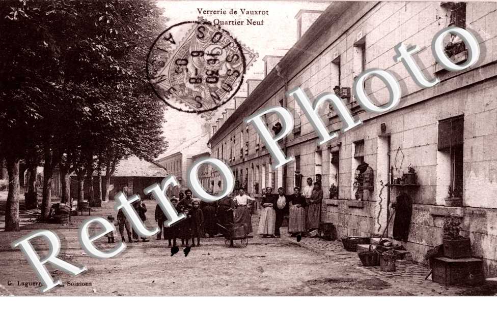 verrerie de Vauxrot le quartier neuf
