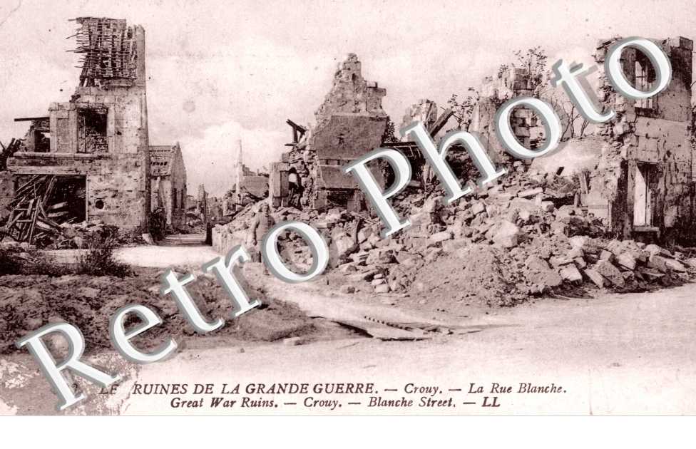 la rue Blanche - Ruines