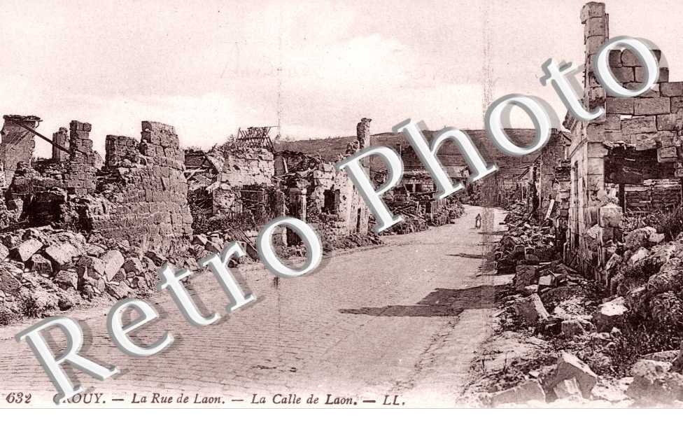 Le rue de Laon - Ruines
