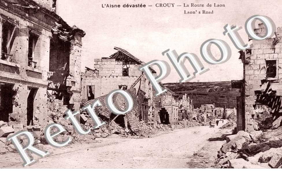 Route de Laon - Ruines