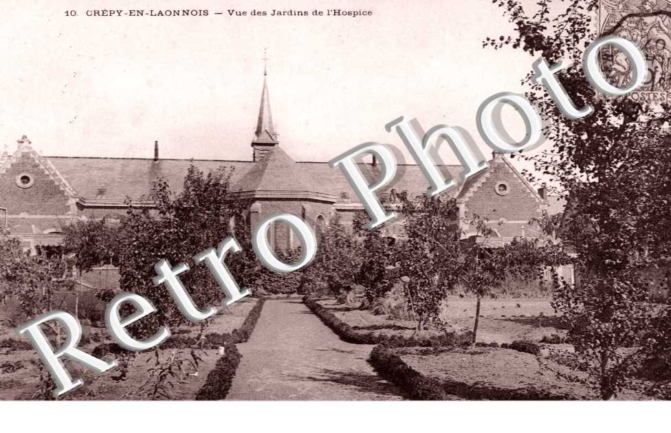 Vue des Jardins de l'Hospice