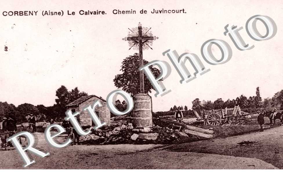 Le Calvaire, Chemin de Juvincourt