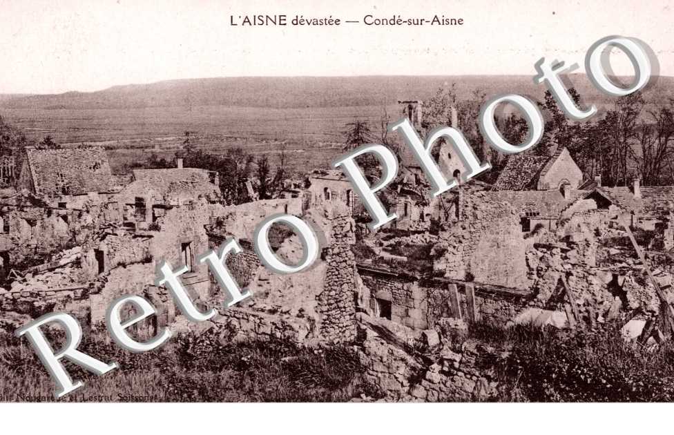 vue du village en ruines