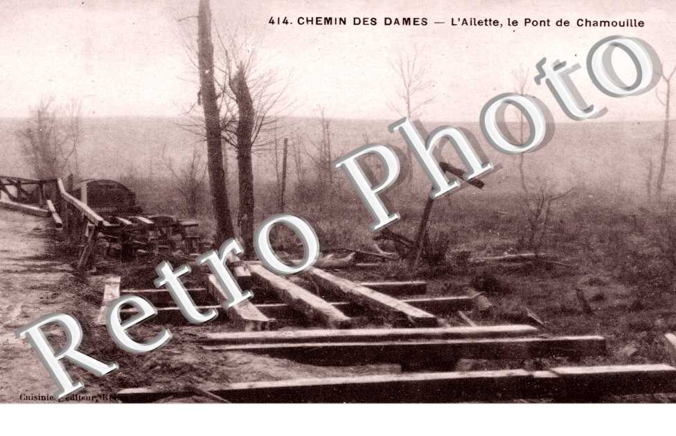 Chemin des dames - L'ailette - pont