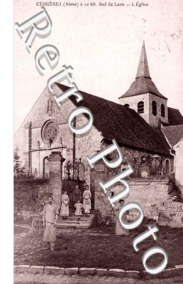 Feldpostkarte - L'eglise