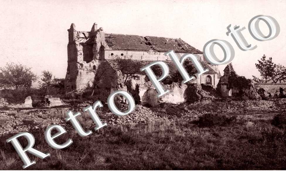 ruines de l'église