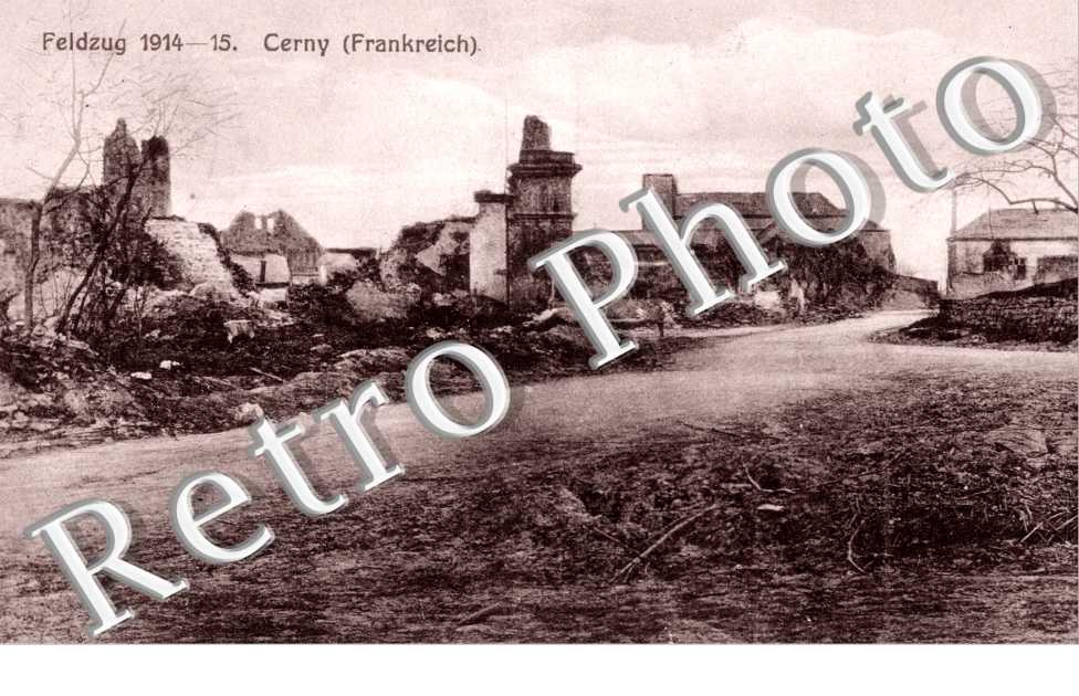 Feldpostkarte - (ruines)