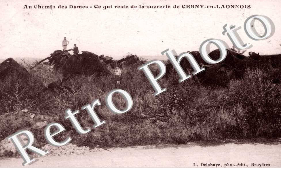 Au chemin des dames - ce qui reste de la sucrerie