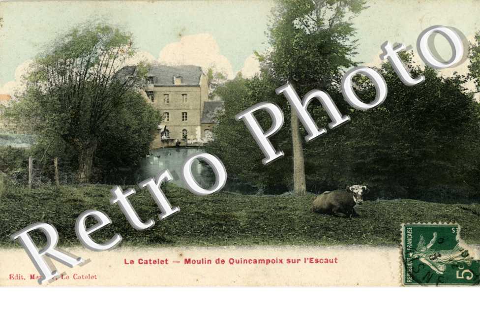Moulin de Quincampoix sur l'Escaut