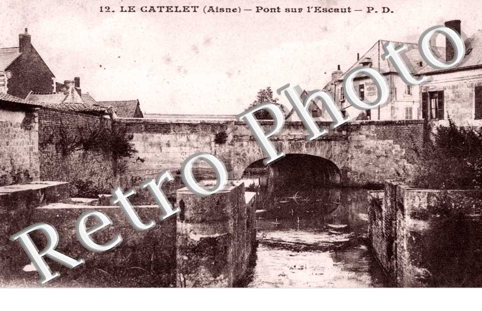 Pont sur l'Escaut  - feldpostkarte