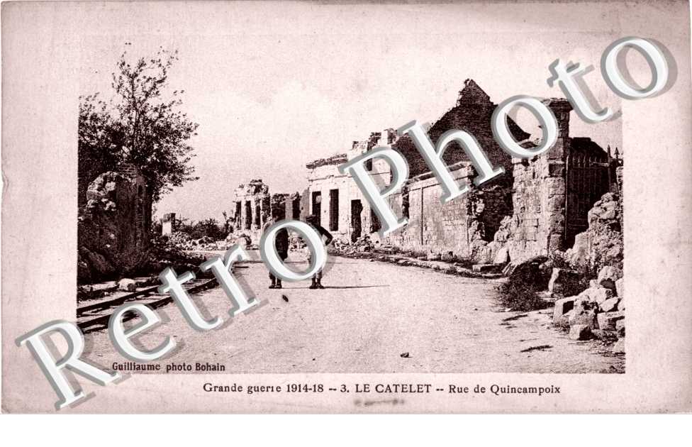 Rue de Quincampoix - grande guerre 1914-18