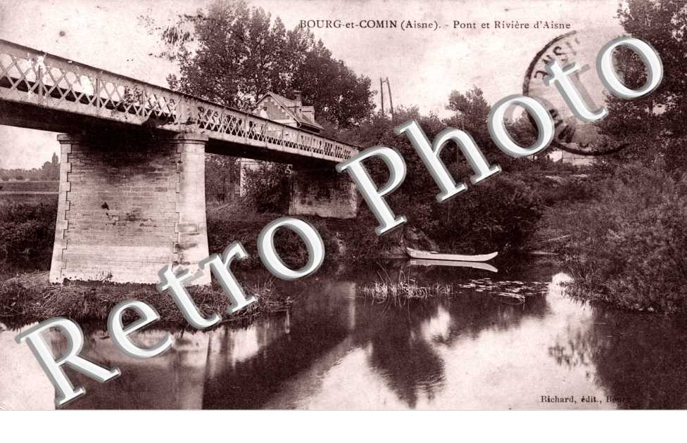Pont et Riviere d'Aisne
