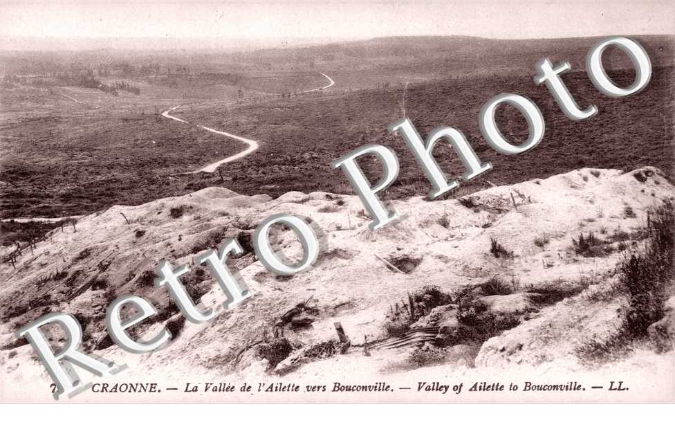 la vallée de l'Ailette vers Bouconville