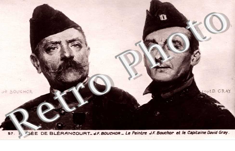 Musee - le peintre J.F. Bouchor et le capitaine David Gray