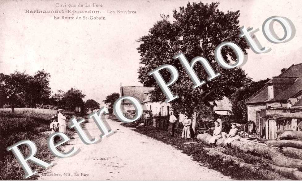 La route Saint Gobain - Les Bruyeres