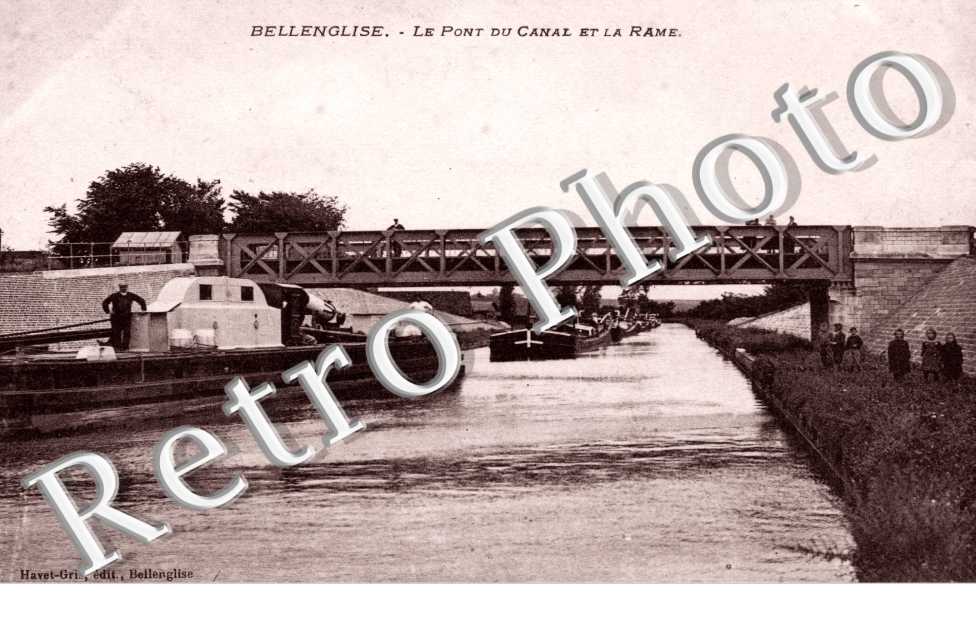 Le Pont du Canal et la Rame