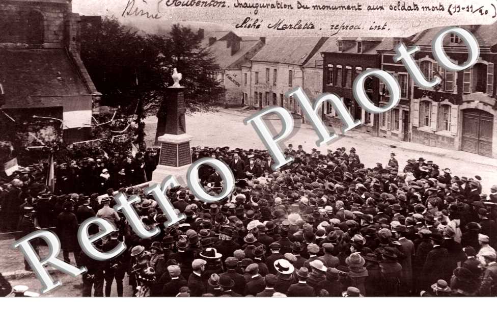 Inauguration du monument aux morts