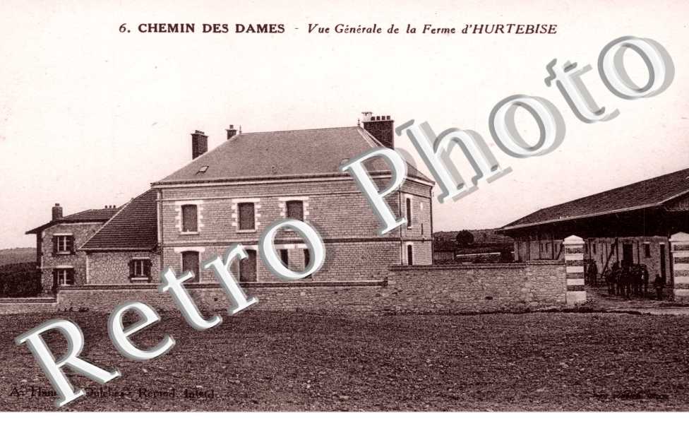 Chemin des Dames - ferme d' Hurtebise