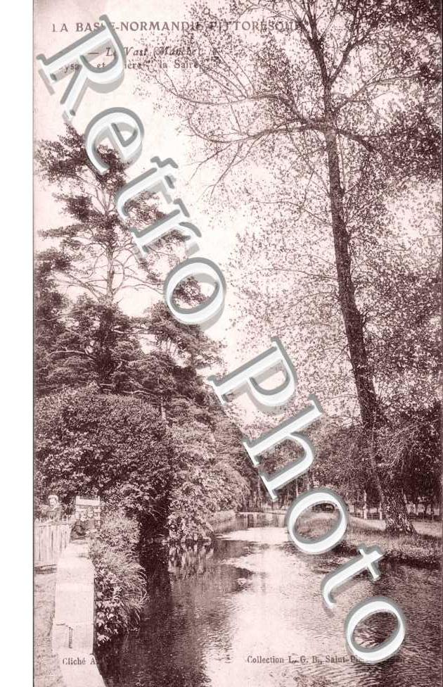 Paysage et riviere - la Saire
