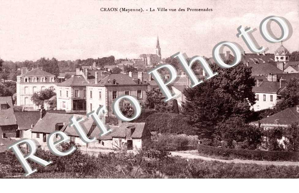 La ville vue des promenades