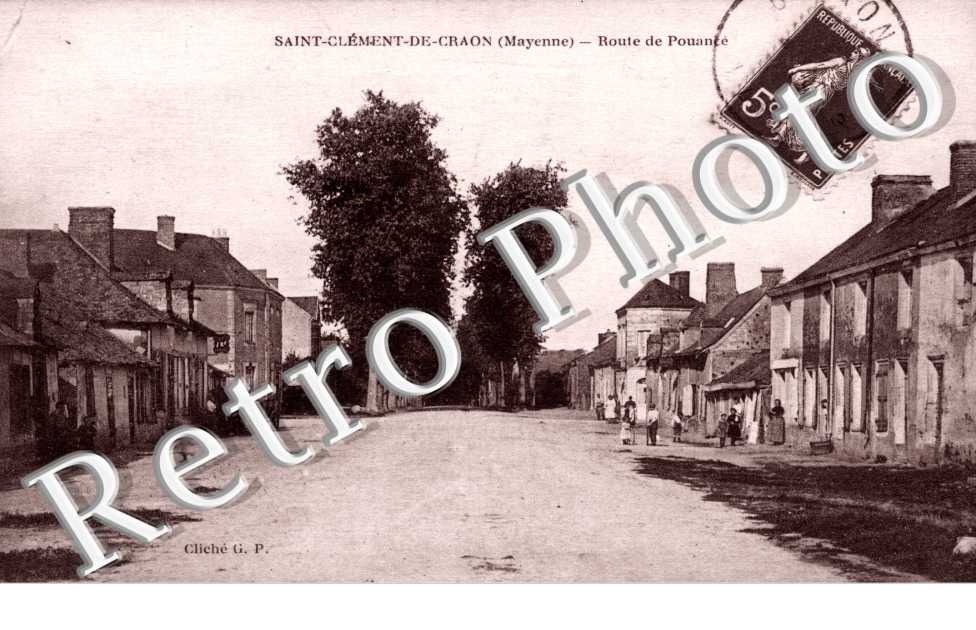 Saint Clement de Craon - route de Pouance