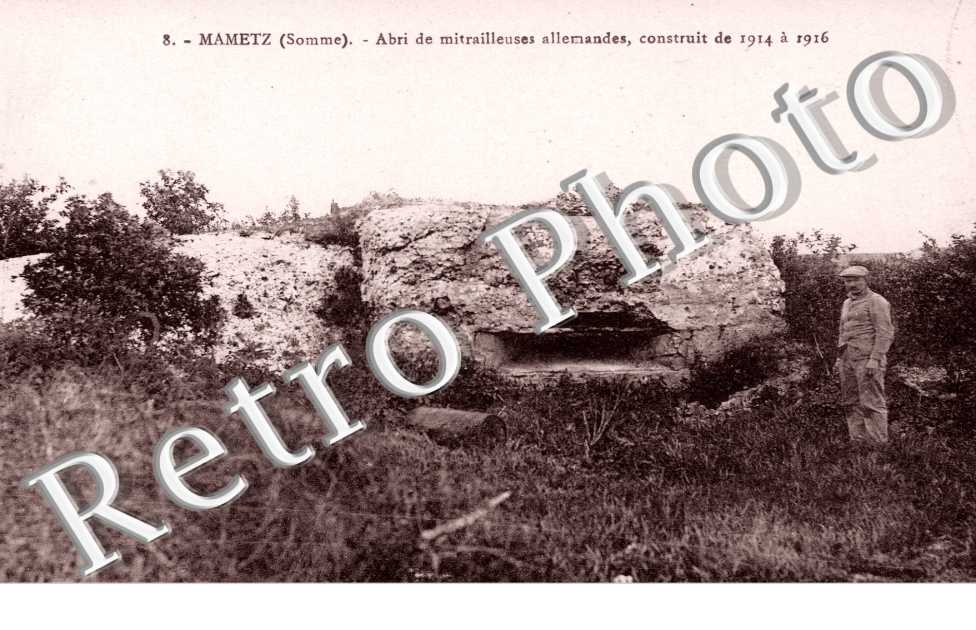 Abri de mitrailleuses allemandes