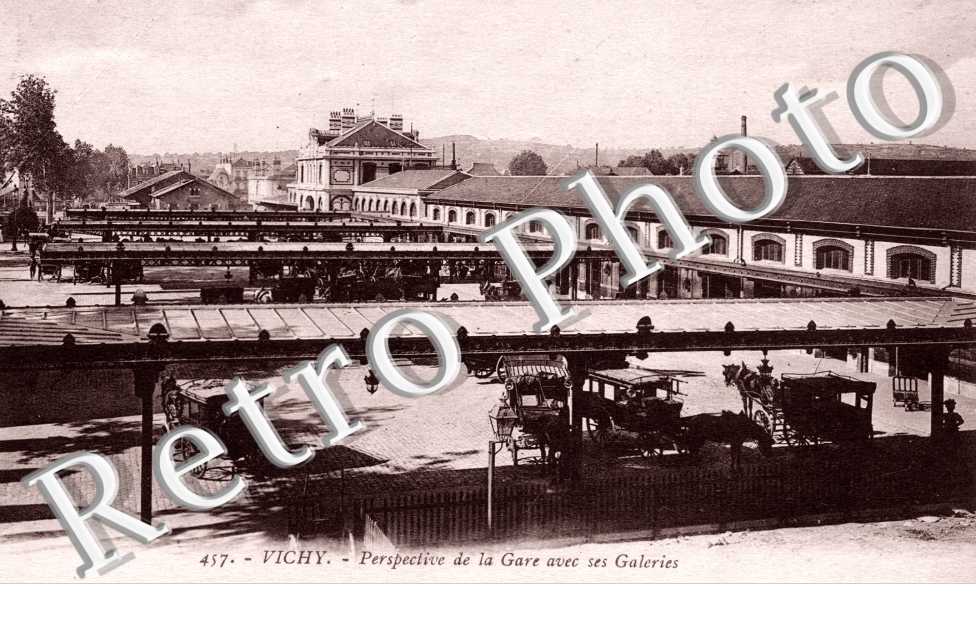 Perspective de la gare