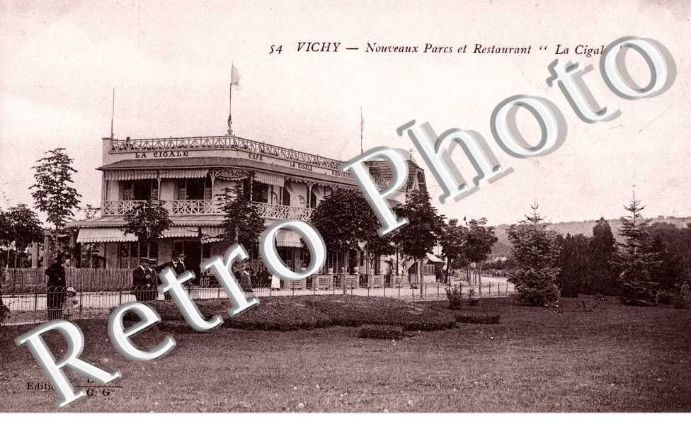 Nouveau parc et Restaurant le Cigale