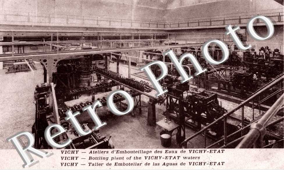Atelier d'embouteillage des eaux de Vichy