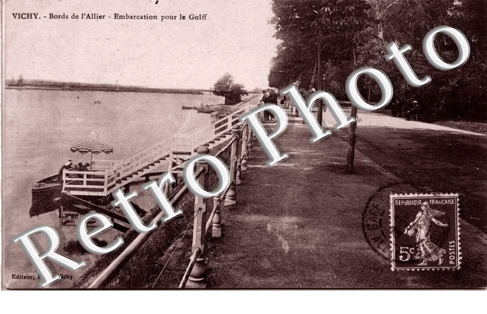 Bords de l'Allier Embarcation pour le Golff