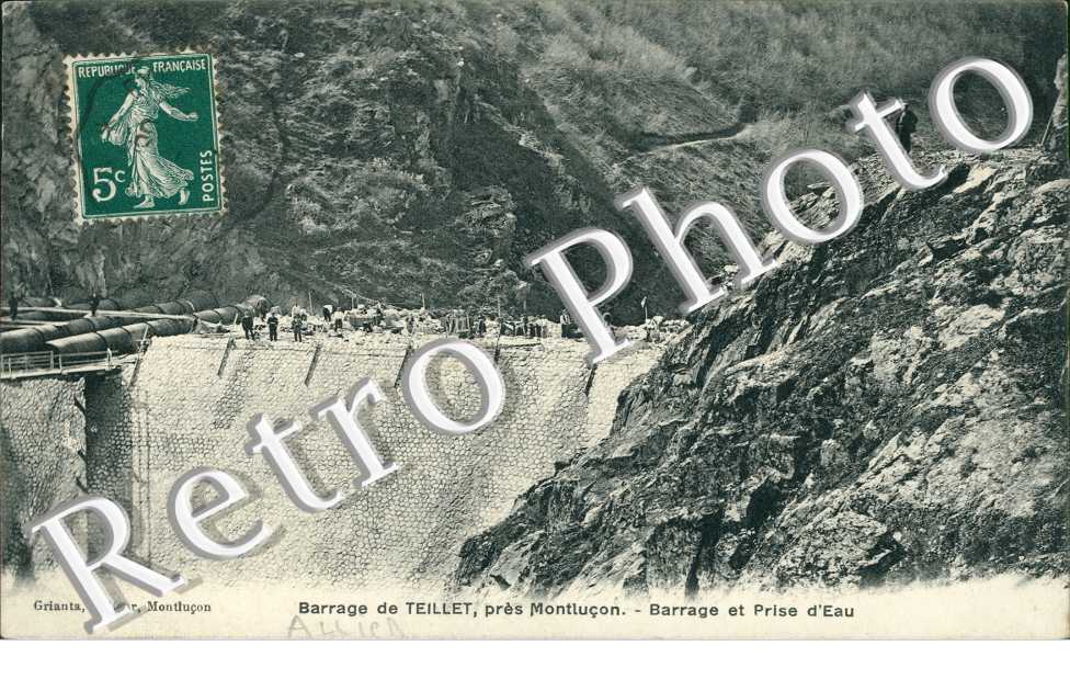 Le Barrage et Prise d'eau