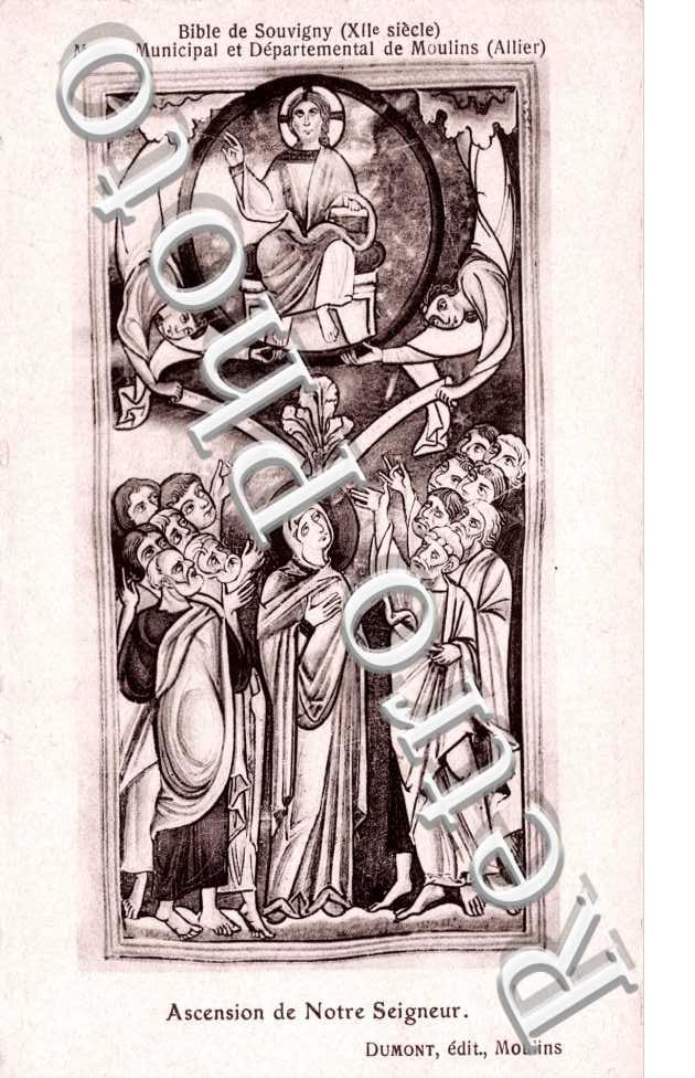 Bible de Souvigny Ascension de Notre Seigneur