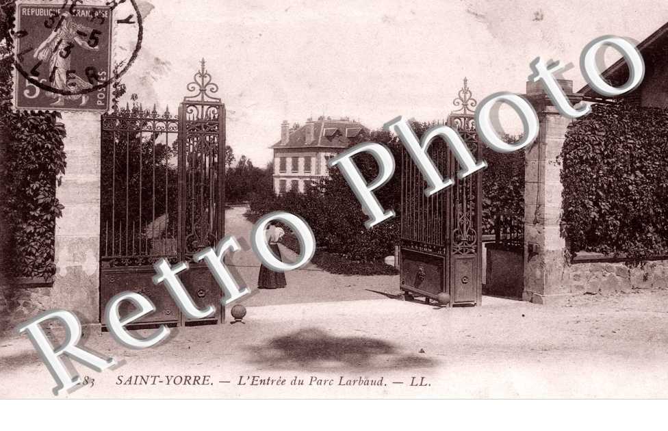 L'entree du parc Larbaud