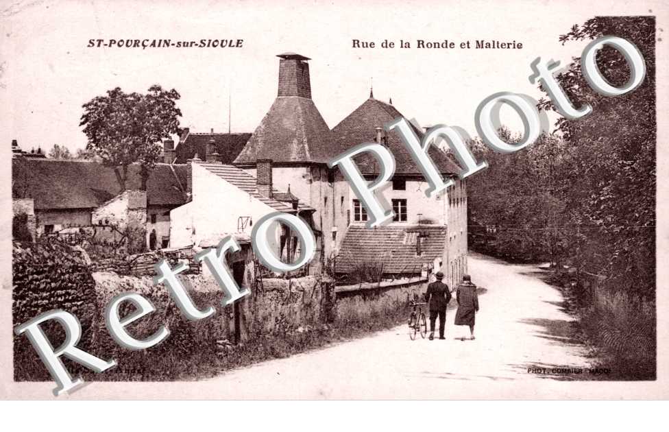 Saint-Pourcain-sur-Sioule, Rue de la Ronde et Malterie