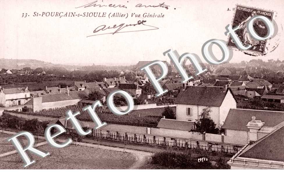 Saint-Pourcain-sur-Sioule, Vue Generale